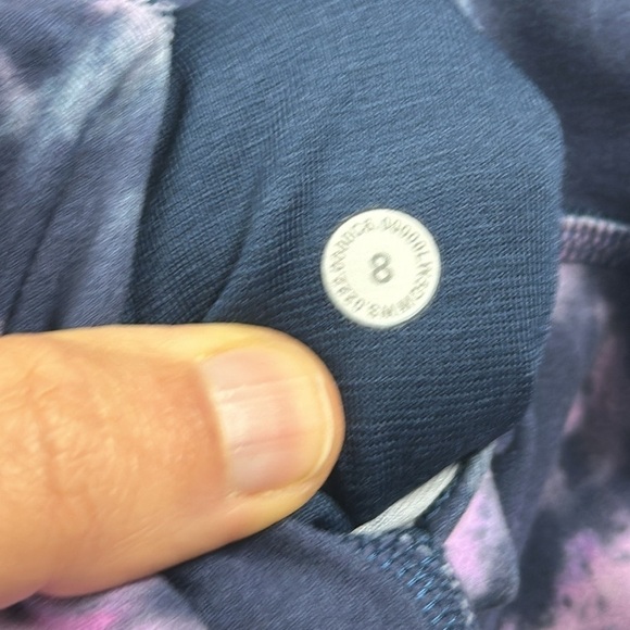 Lululemon Align High-Rise Pant 25" Circulate Tie Dye Mineral Blue Multi - Picture 5 of 6